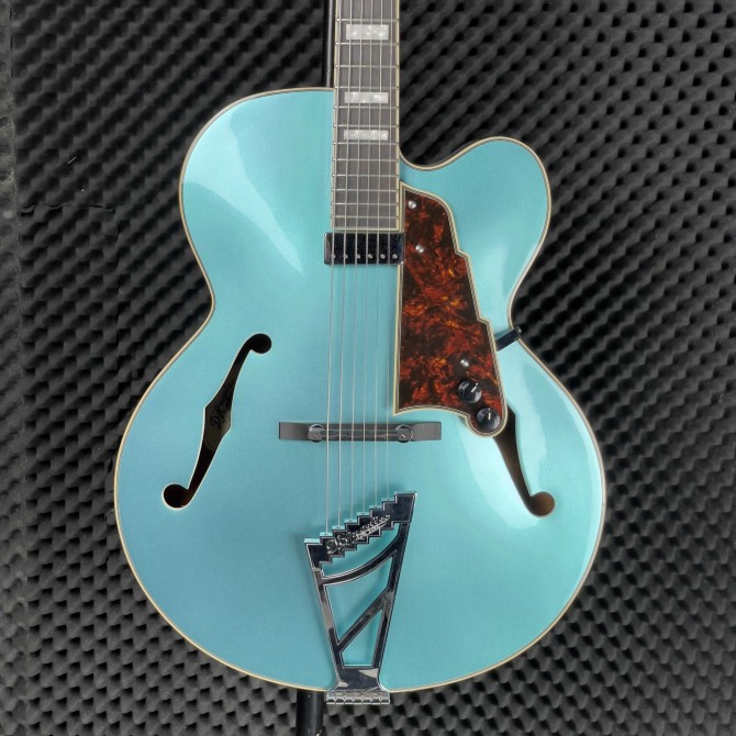 D'Angelico Premier SS Ocean Turquoise F Holes Stairstep