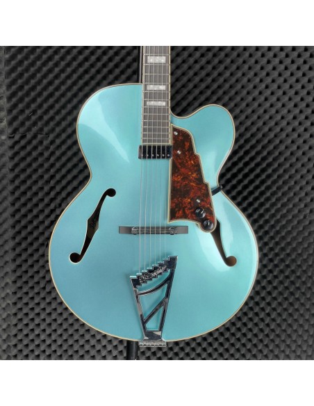 D'Angelico Premier SS Ocean Turquoise F Holes Stairstep