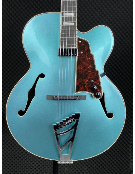 D'Angelico Premier SS Ocean Turquoise F Holes Stairstep