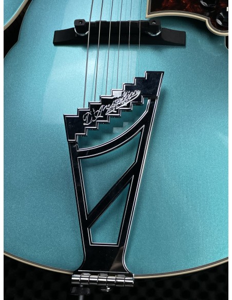 D'Angelico Premier SS Ocean Turquoise F Holes Stairstep