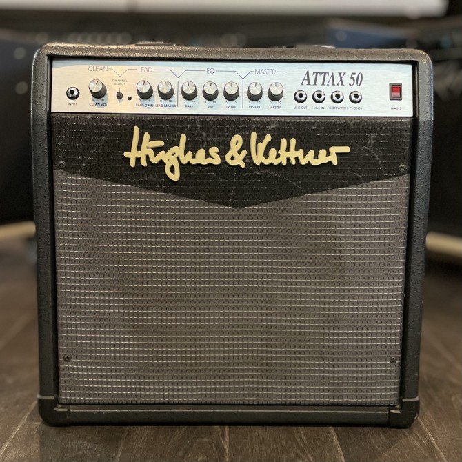 Hughes & Kettner ATTAX 50 2-Channel 40-Watt 1x12" Solid State Guitar Combo