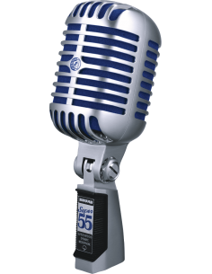 Shure Super 55 Deluxe Supercardioid Dynamic Microphone