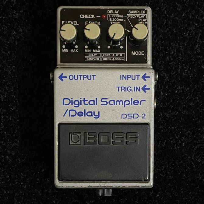 Boss DSD-2 DIGITAL DELAY Sampler Pedal