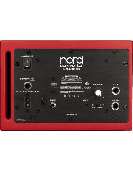 Nord Monitor V2 Enceintes pour clavier 2x80W (Paire)