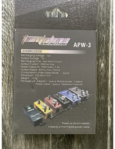 Tomsline APW-3 Mobile Power Rechargeable Power Supply