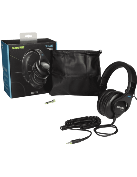 Shure SRH440 Professional Studio Headphones