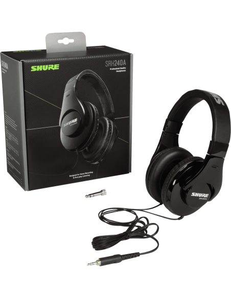 Shure SRH240A Closed-Back Headphones