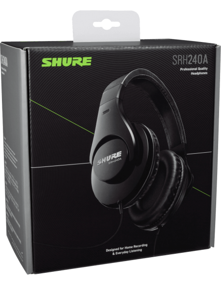 Shure SRH240A Closed-Back Headphones