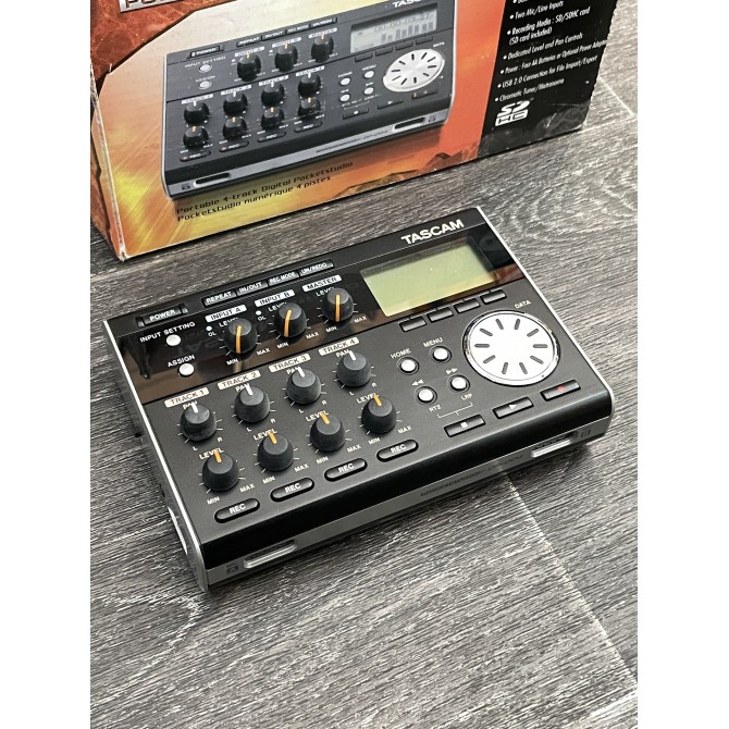 TASCAM Pocketstudio DP-004 Portable Digital 4-Track Recorder