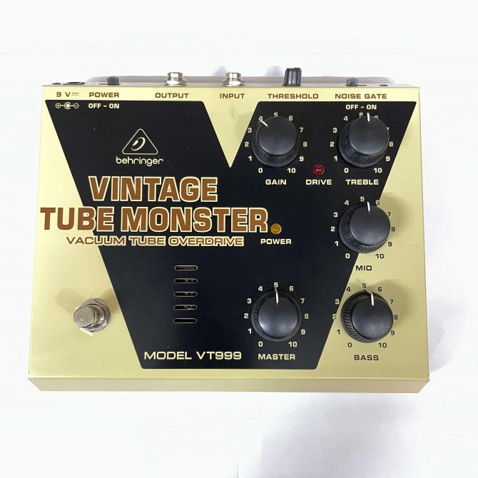 Behringer VT999 Vintage Tube Monster Vacuum Tube Overdrive