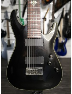 Schecter Damien Elite-8 8-String 2010s Noir Metal 2