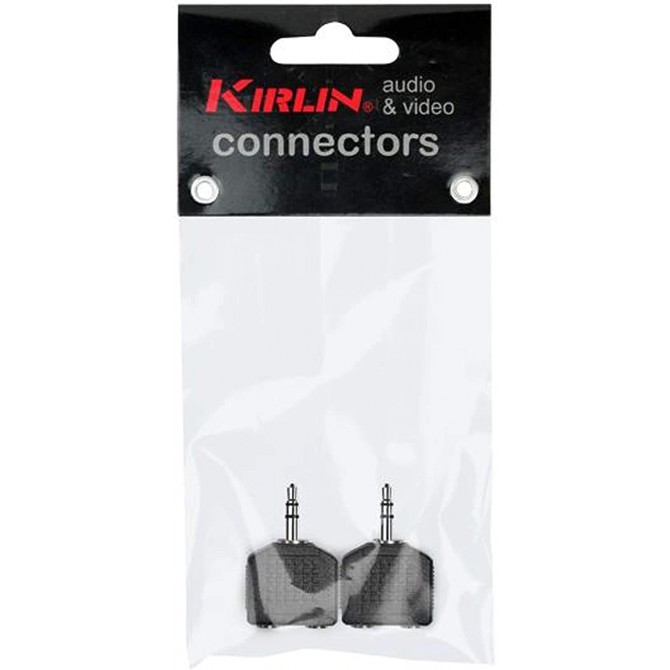 KIRLIN Adaptateur 2 mini Jack 1 mini...