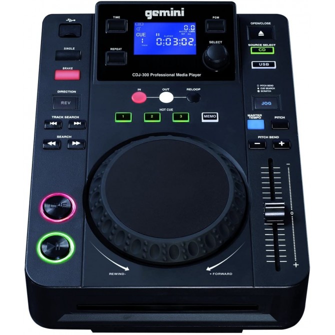 GEMINI Lecteur numérique CDJ-300