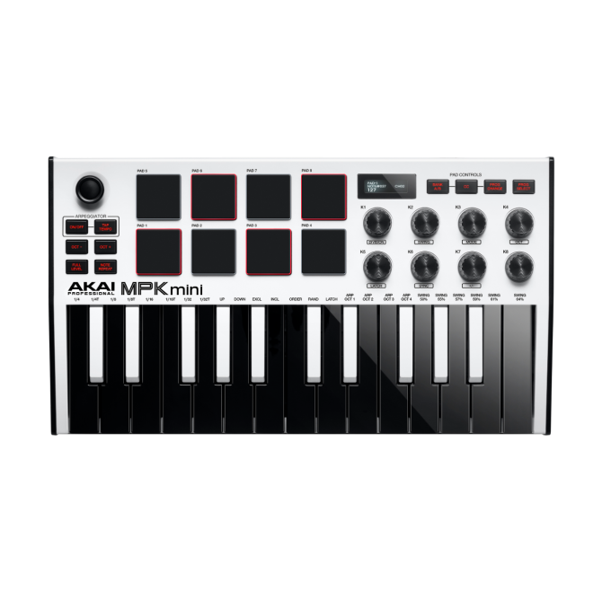 AKAI PROFESSIONAL - MPK Mini 3 White