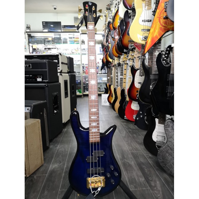 Spector Euro4 BB Neck Thru 2006 Blue
