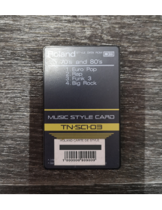 Roland TN-SC1-03 70s and 80s Music Style Card