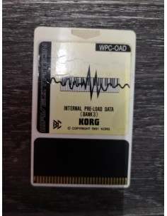 Korg WPC-OAD Internal Pre-Load Data Wave Station