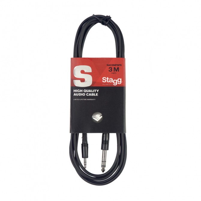 STAGG Audio Cable MiniJackm st-jck st