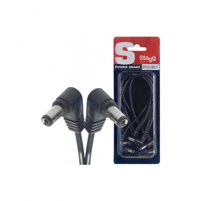 STAGG Alimentation DC F / 5 Mâles...